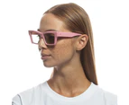 Le Specs Female Hero Alt Fit Candy Pink Cat-Eye Sunglasses