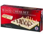 Wood Chess Set 10.5 Inch Inlaid Wood Cabinet