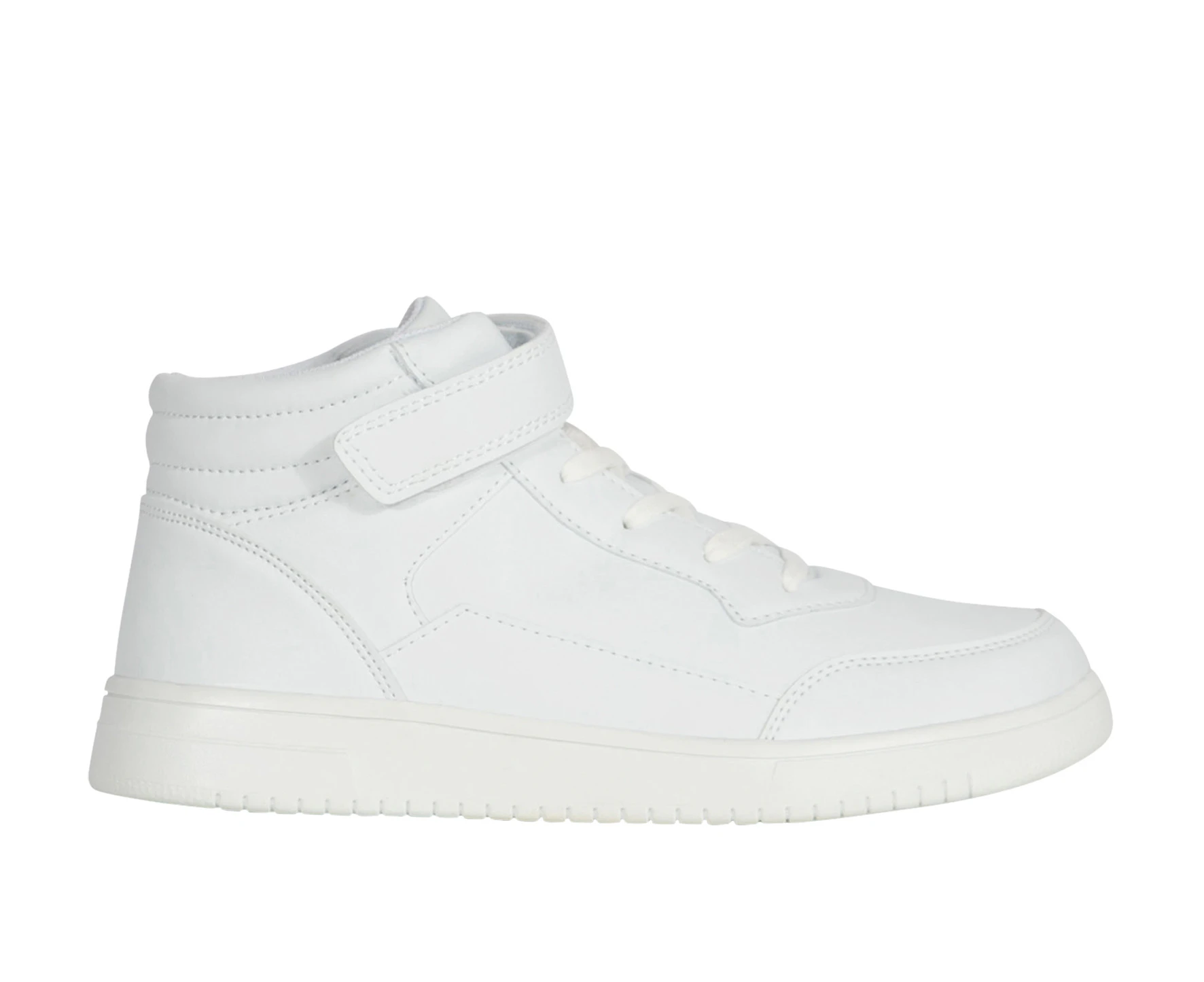 Heat Bears Lace Up Hi Top Sneaker Boy's - White