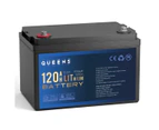 12V 120Ah Lithium Iron Phosphate Battery 100A BMS Premium Prismatic Cells Replace Lead Acid GEL + Portable Toilet (20L)