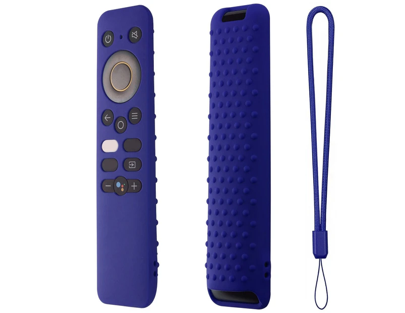 Protect for Shell for RealmeTV Stick for Smart TV Impact-proof Antislip Washable Anti-dust Sleeve Shockproof Cover Anti- （Color Deep Blue  ）