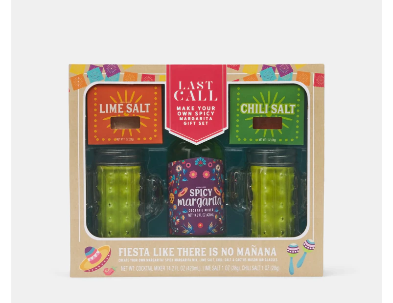 Modern Gourmet Last Call Spicy Margarita Cocktail Set