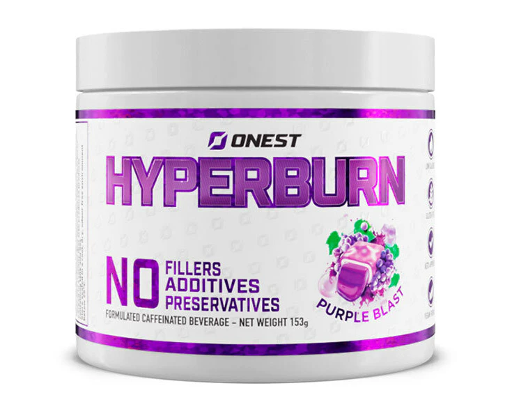 Hyperburn by Onest Health 30 serve Purple Blast (Grape)