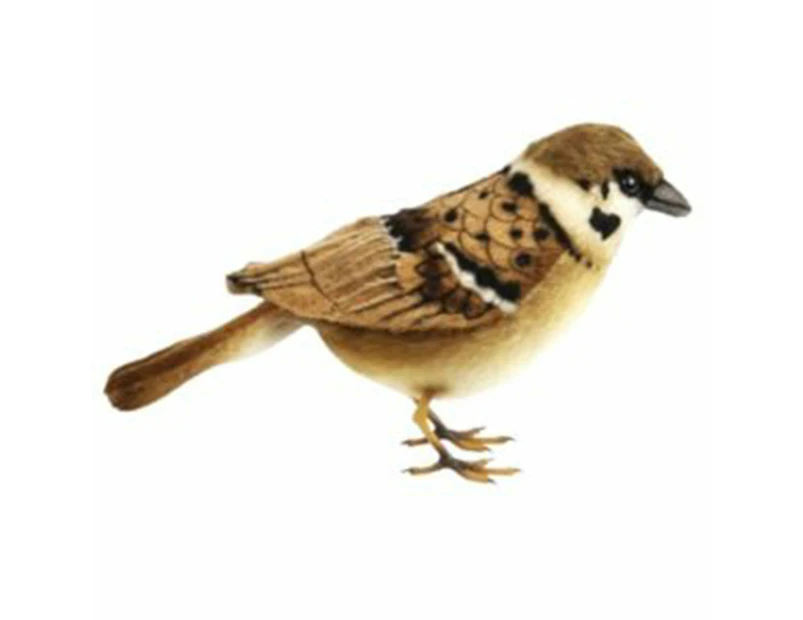 Tree Sparrow Bird Plush Toy 13cm