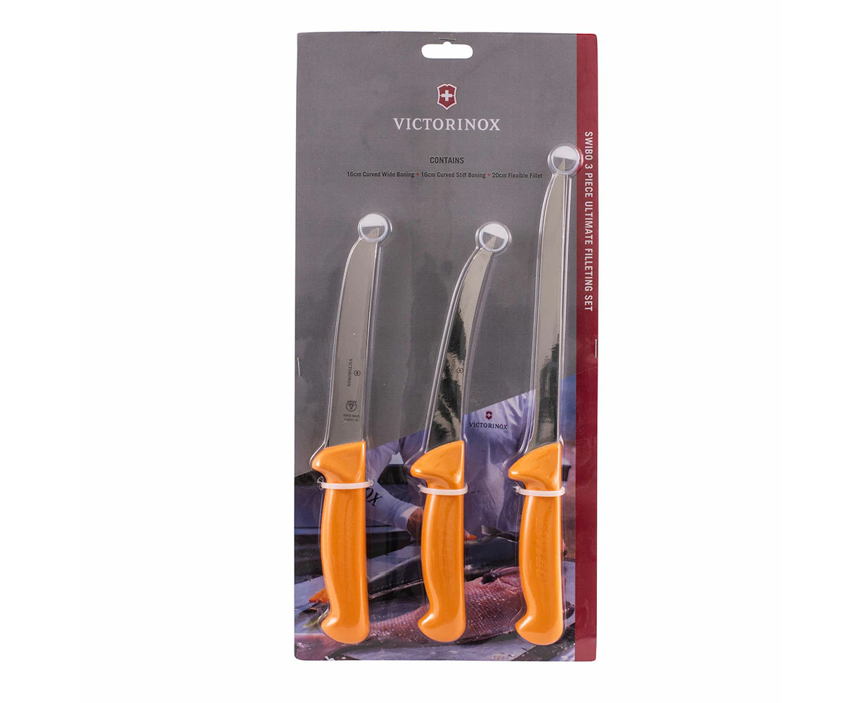 VICTORINOX Swibo 3 Piece Filleting Knife Set