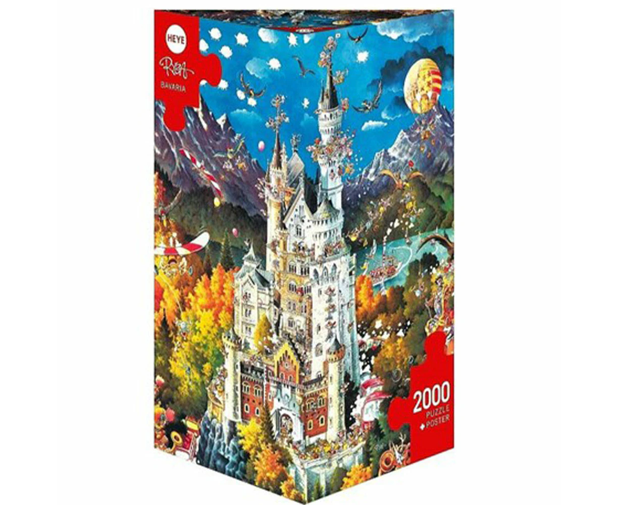 Heye Jigsaw Puzzle Ryba Bavaria 2000 Pieces