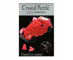 3D Crystal Puzzle Classic Car Red