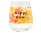 Tie Dye Wine Glass - Happy Hour