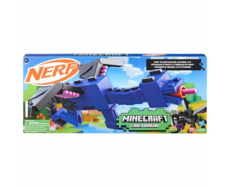 NERF Minecraft Ender Dragon Dart Blaster