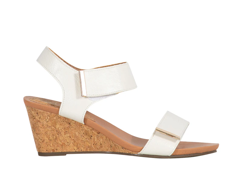Spruce Vybe Lifestyle Cork Wedge Sandal Women's - White