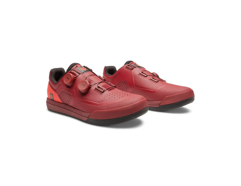 Fox Union BOA Clipless MTB Shoes - Red
