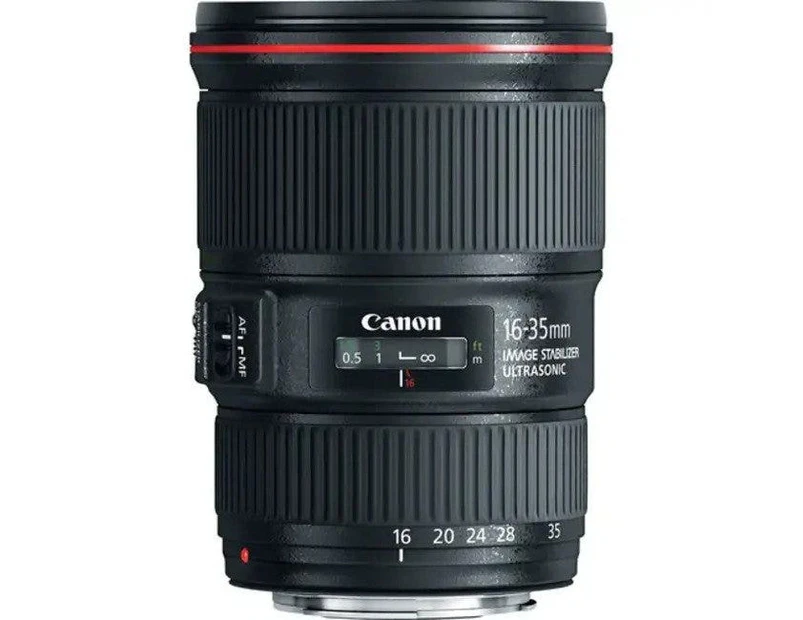 Canon EF 16-35mm f/4 L IS USM Lens - Black