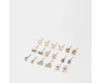 Target Lily Statement Stud Multi Pack - Gold
