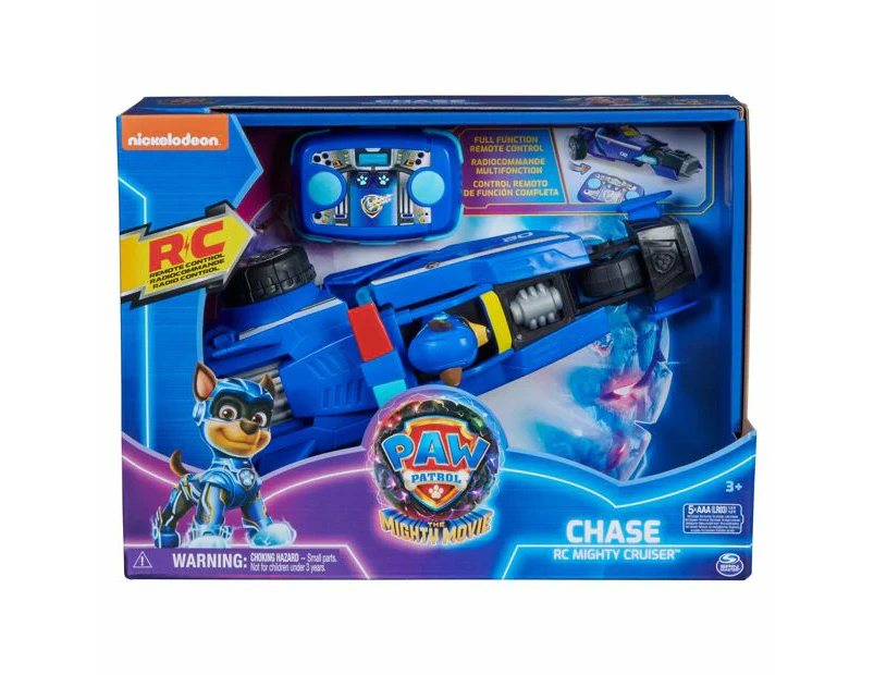PAW Patrol The Mighty Movie Chase RC Vehicle - Blue