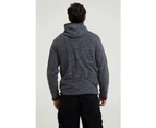 Mountain Warehouse Mens Snowdon II Hoodie Casual Lightweight Active Sweatshirt - Black