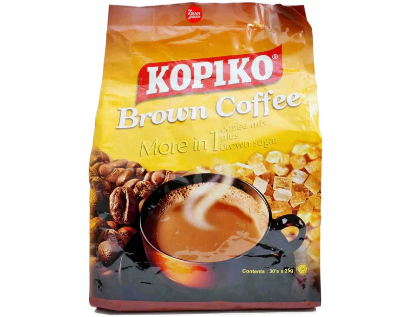 Kopiko Brown Coffee Mix 25 g, 30 Sachets