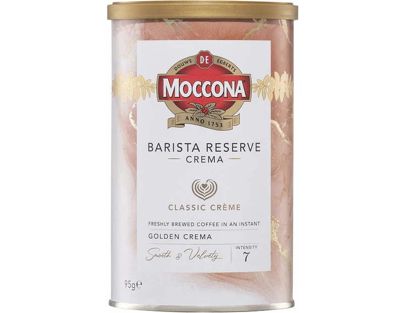 Moccona Wholebean Barista Classic Creme Instant Coffee 95g