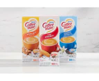 Nestle Coffee-mate Creamer Variety Pack: Original, French Vanilla, Hazelnut; Liquid Singles, 150 Count (3 Packs of 50)