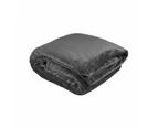 Bambury Ultraplush Blanket Charcoal Double/Queen Size 250X230cm