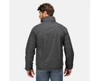 Regatta Dover Waterproof Windproof Jacket (Thermo-Guard Insulation) (Seal Grey/Black) - BC839