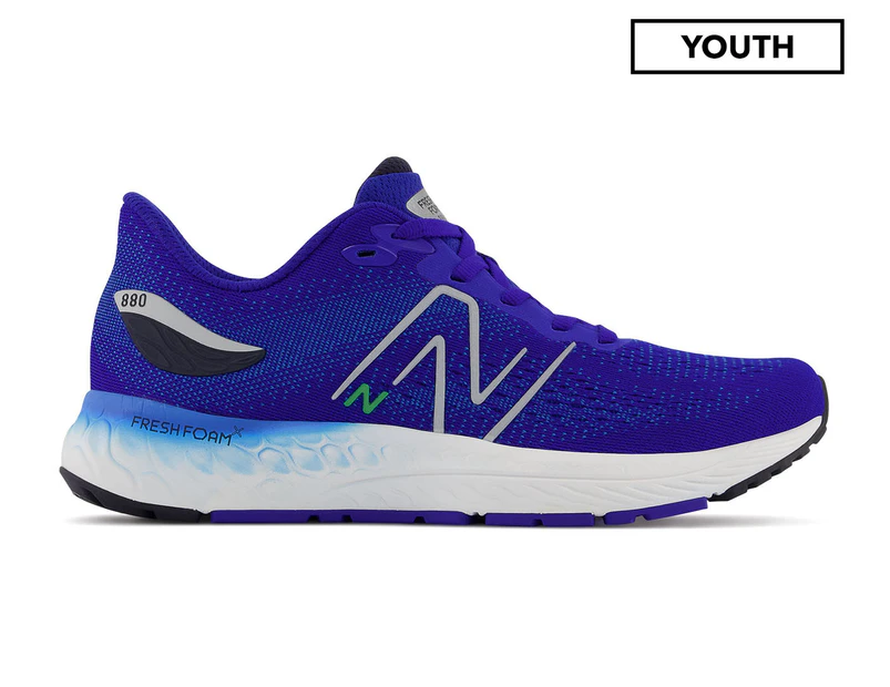 New Balance Youth Boys' Fresh Foam X 880v12 Running Shoes - Royal Blue