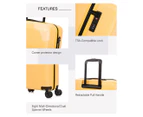 Atlas Enduro 3-Piece Hardcase Luggage/Suitcase Set - Golden Yellow