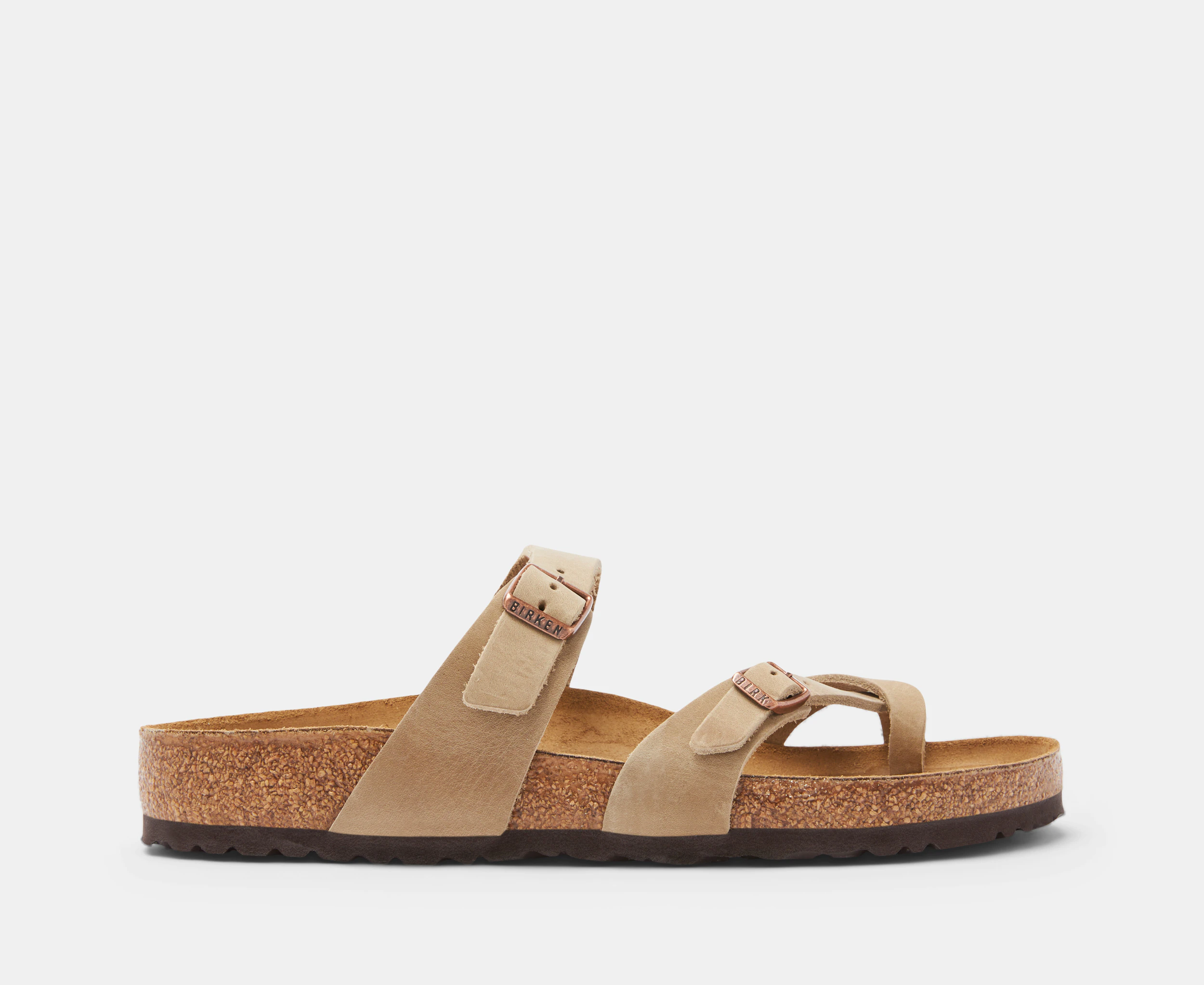 Birkenstock Unisex Mayari Regular Fit Sandals - Tobacco Brown