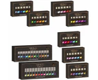 Liner Art Gel Collection Kit - Metallic Chrome 6 Colours Kit