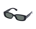 Cancer Council Uni-Sex Budgie Kids Black Rectangle Sunglasses