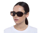Solarized Female Luxury Comfort Tort Gold Wrap Sunglasses