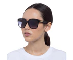 Fiorelli Female Inge Black Tort Cat-Eye Sunglasses