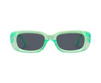 Cancer Council Uni-Sex Budgie Kids Neon Green Rectangle Sunglasses