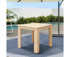Gardeon Coffee Side Table Wooden Desk Outdoor Furniture Camping Garden Natural