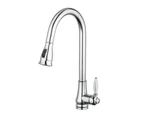 Pull Out head Kitchen Sink Mixer Tap Swivel Spout Laundry Bar Sink Faucets Brass Chrome