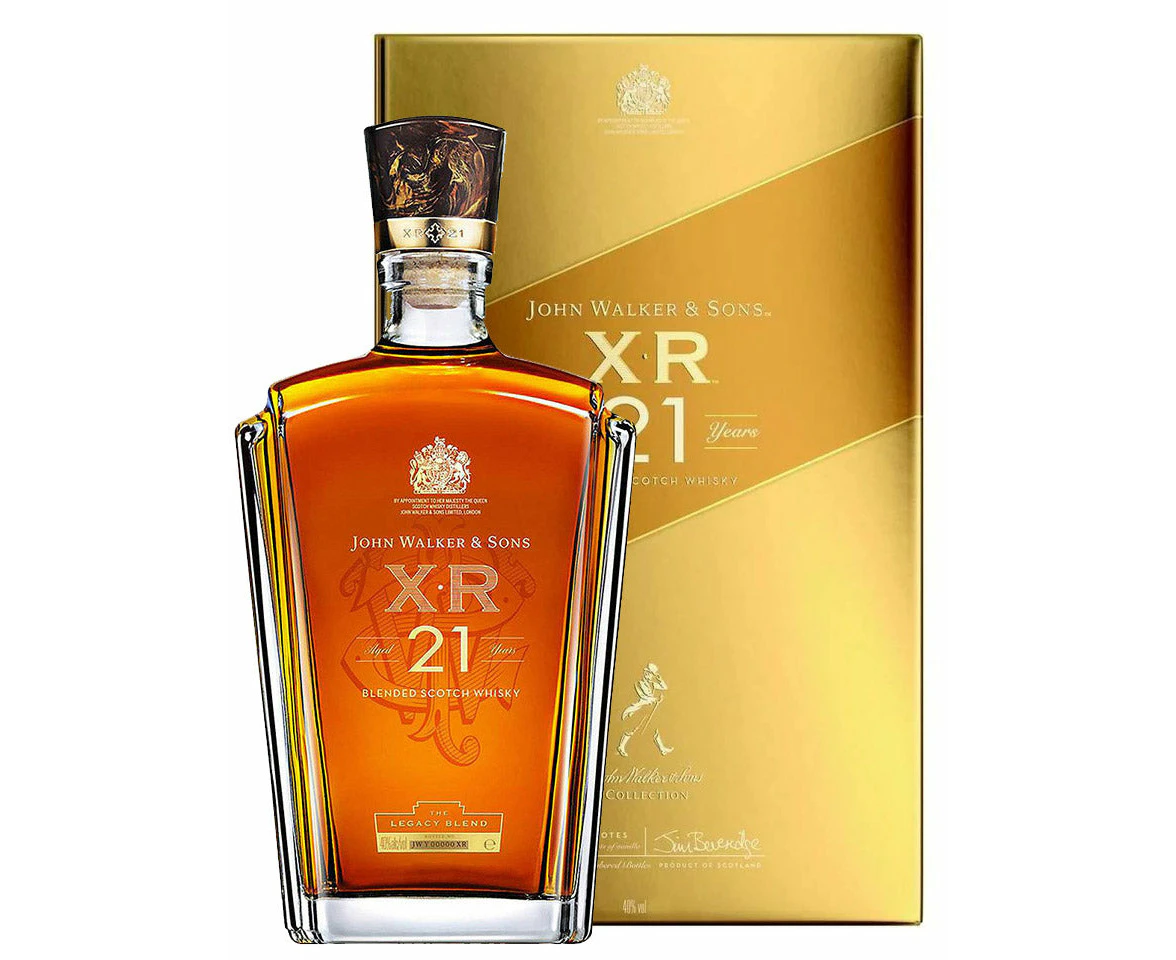 Johnnie Walker Xr 21 Year Old Blended Scotch Whisky 750ml