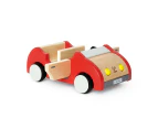 Hape Family Car Imaginative Kids/Toddler Wooden Vehicle Play Activity Toy 3+