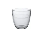 6pc Duralex Gigogne 160ml Tumbler Glasses Set Drinking Water/Juice Cup Clear