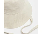 Target Womens Wide Brim Bucket Hat - Neutral