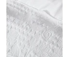Target Charlotte Floral Quilt Cover Set - White