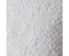 Target Charlotte Floral Quilt Cover Set - White
