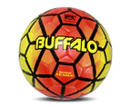 Buffalo Sports Super League Soccer Ball - Yellow/Red