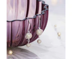 Boxed Solid 925 Signature Silver Pearl Dynasty Hook & Ancestry Pearl Earrings.