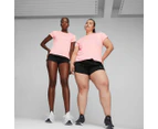 Puma Women's Run Favourite Heather Tee / T-Shirt / Tshirt - Koral Ice Heather