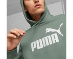 Puma Men's Essentials Big Logo Hoodie - Eucalyptus