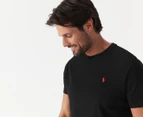 Polo Ralph Lauren Men's Classics Short Sleeve Tee / T-Shirt / Tshirt - Black