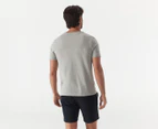 Tommy Hilfiger Men's Nathan Tee / T-Shirt / Tshirt - Grey Heather