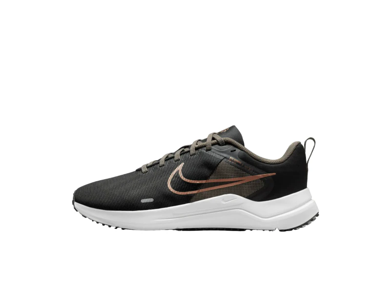 Womens Nike Downshifter 12 Dark Grey Smoke/ Copper Athletic Running Shoes - Dark Grey Smoke/ Copper