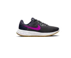 Mens Nike Revolution 6 Next Nature Anthracite Vivid Purple Running Shoes - Anthracite Vivid Purple