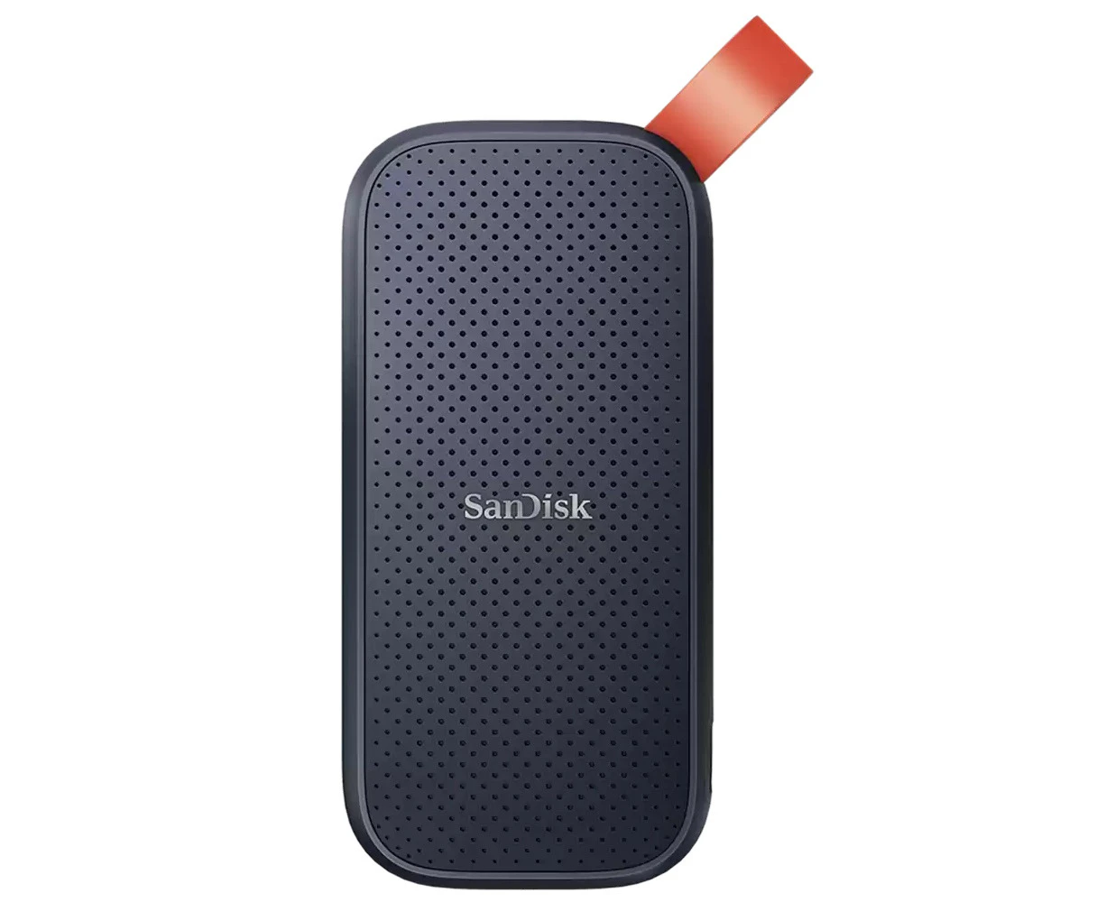 SanDisk 2TB USB 3.2 Gen 2 USB-C Up to 520MB/s Portable External SSD Grey