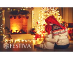 Festiva Christmas Lights Led Light Motif Fawn Decor 3D Acrylic LED Lights AU
